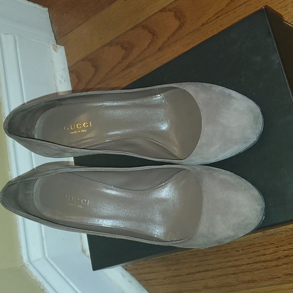 Gucci Gray suede pumps - Picture 6 of 16